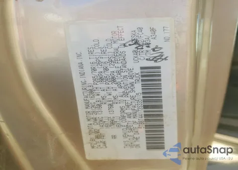 2003 Toyota Tundra Access Cab Sr5 из США, поврежденный, VIN 5TBBT44173S335115